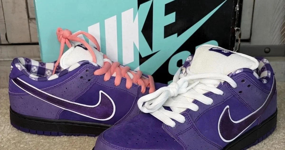 Nike Sb dunk low pro purple lobster