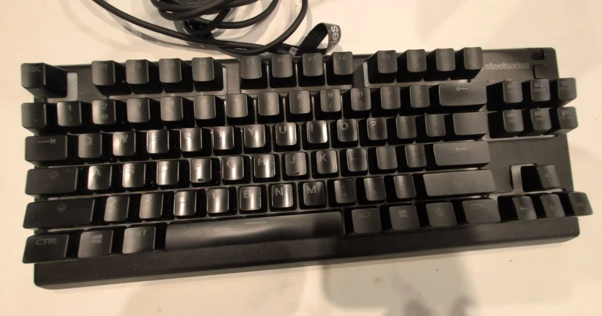 SteelSeries Apex 3 TKL RGB Gaming Keyboard