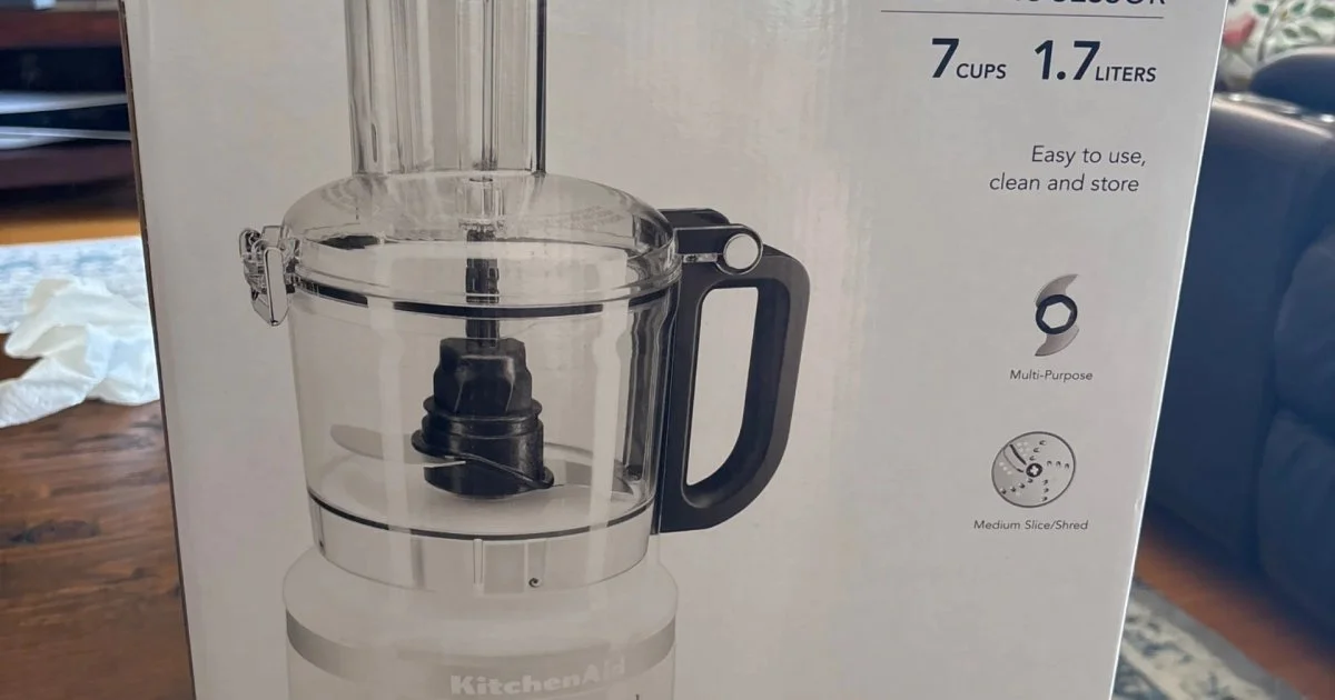 KitchenAid 7-Cup Food Processor White KFP0718WH