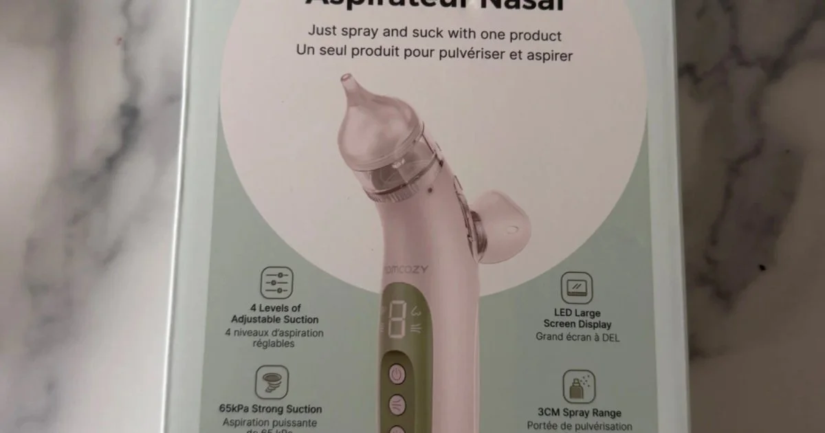 Momcozy BN007 Electric Baby Nasal Aspirator - New